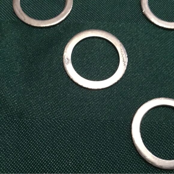 Pianegonda Sterling Silver Stack Rings - Picture 9 of 11